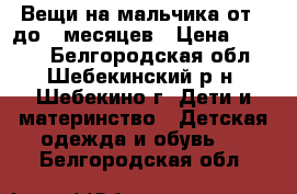 Вещи на мальчика от 0 до 5 месяцев › Цена ­ 1 500 - Белгородская обл., Шебекинский р-н, Шебекино г. Дети и материнство » Детская одежда и обувь   . Белгородская обл.